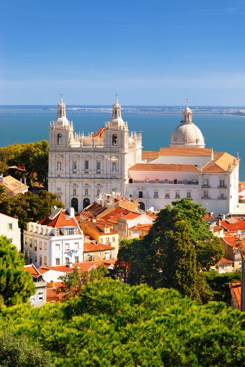 Quartier de l'Alfama à Lisbonne