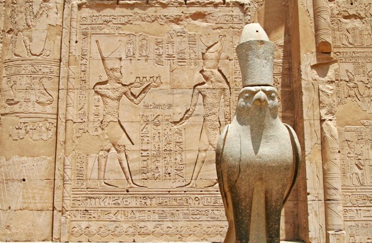 Temple d'Horus à Edfou