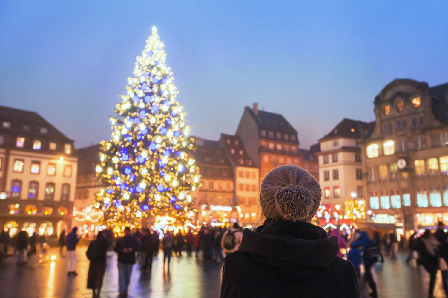Marché de Noël à Strasbourg.