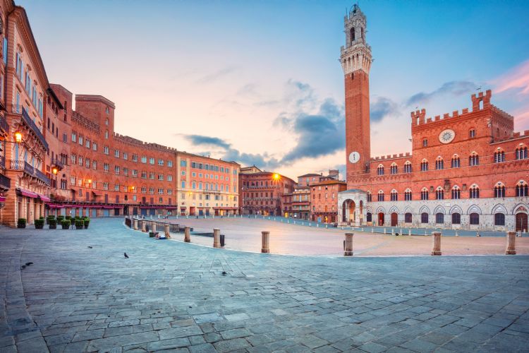 Piazza del Campo à Sienne