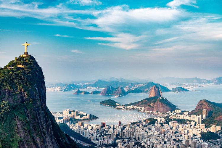 Le Corcovado à Rio de Janeiro