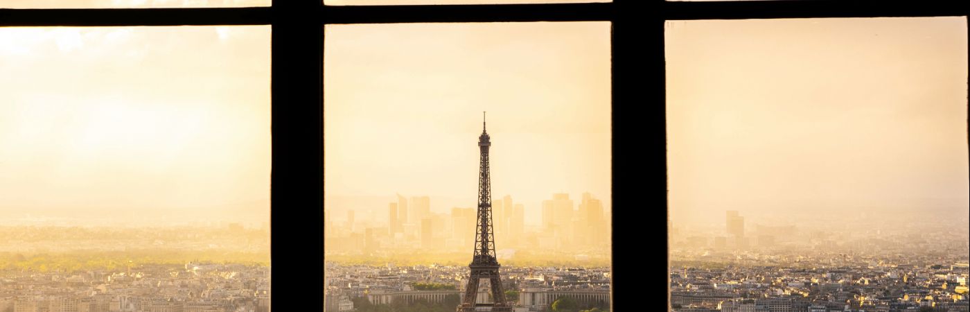 Tour Eiffel vue de la tour Montparnasse