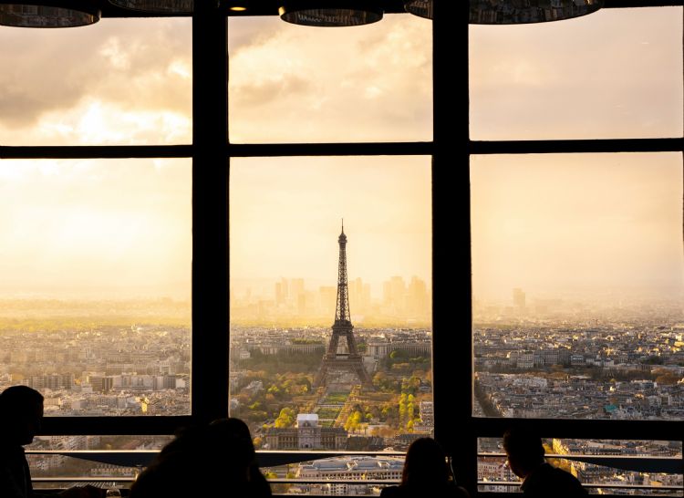 Tour Eiffel vue de la tour Montparnasse