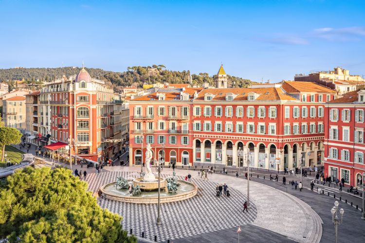 Place Massena à Nice