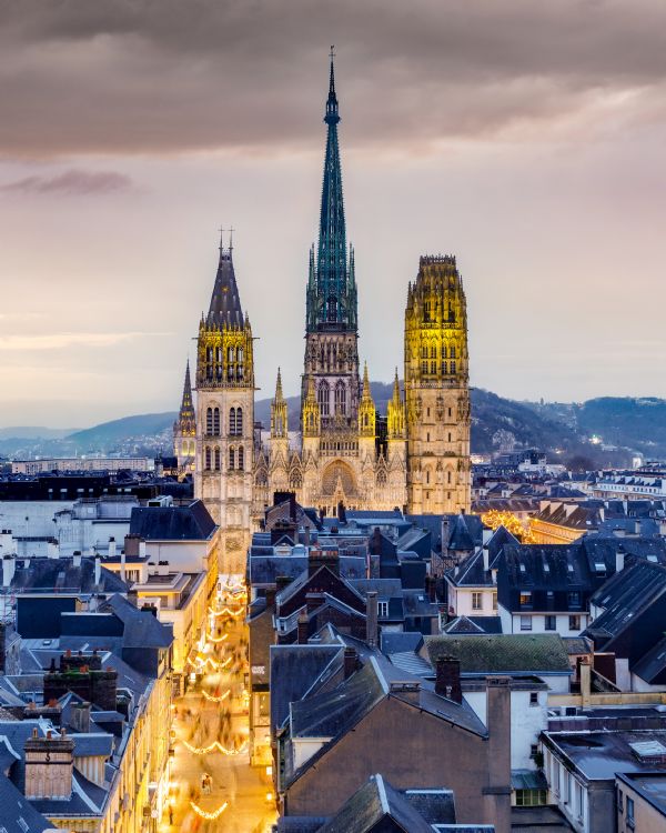 Rouen à Noël