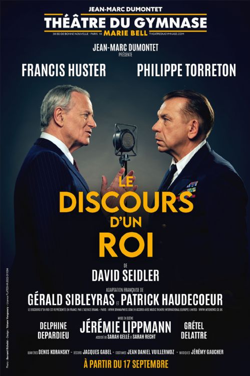 "Le discours d'un roi" au Théâtre du Gymnase