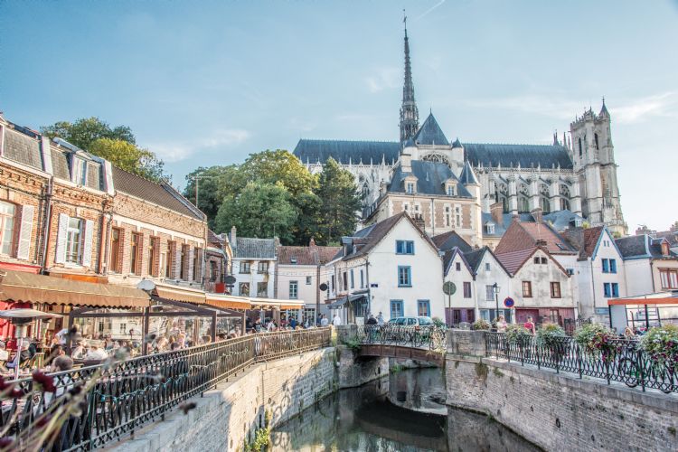 Amiens, Cathédrale et restaurants