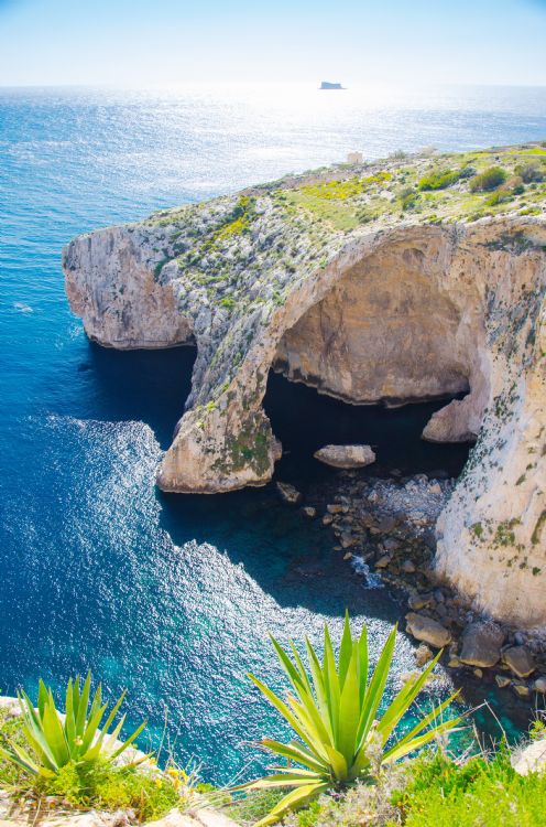Grotte bleue à Malte